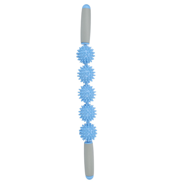 Fascia Blaster Light Blue Five Balls Lihas Hieronta Rentoutus Roller Thorn Balls Selluliitti Hierontatyökalu Urheilun palautustyökalu
