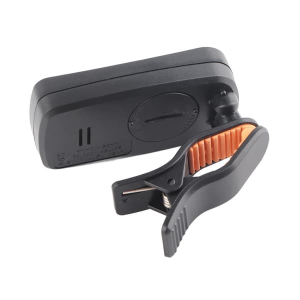 2 i 1 Bærbar Clip On LCD Digital Tuner & Metronom til Guitar Bas Violin Ukulele