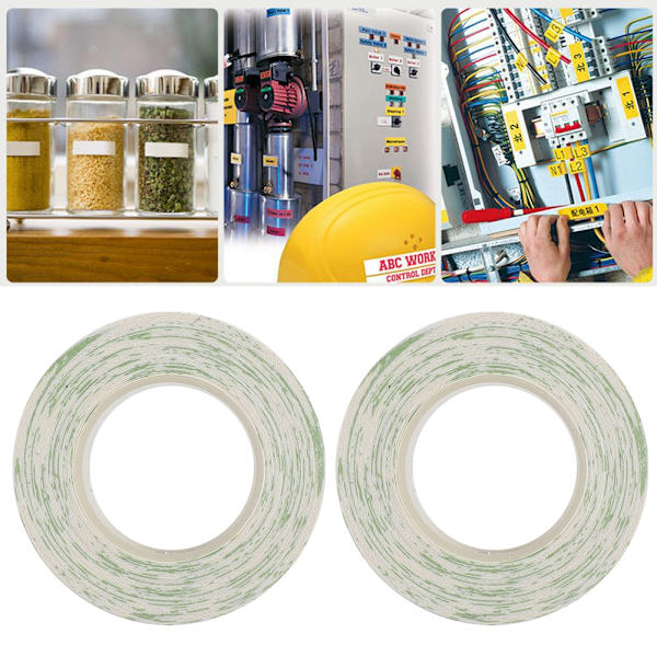 2 stk. Print Label Tape Cute Ribbon Termopapir til KINGJIM/TEPRA LR5C Labeler(EQT028)
