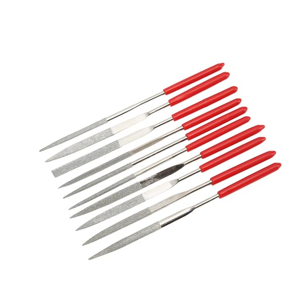 Gitarr Reparationsverktyg Strängstall Pin Plektrum Poleringsfil Linjal Underhållsset Kit