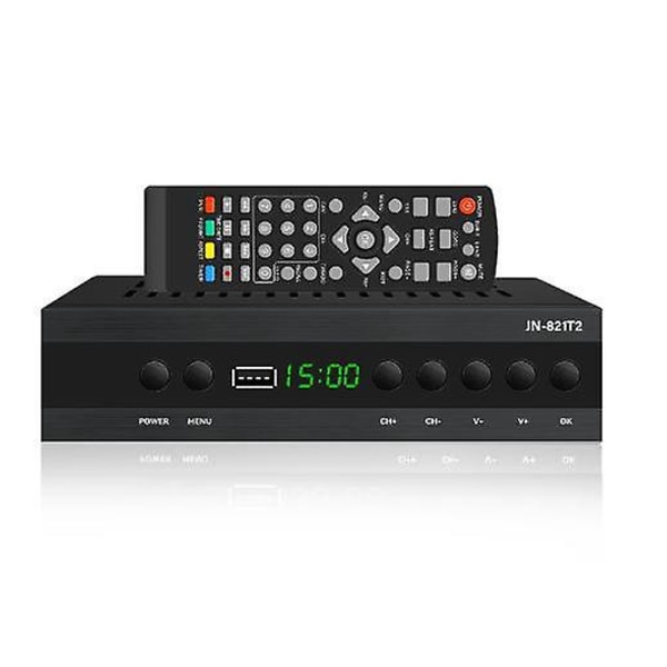 DVB T2 HEVC 265 Digital TV-mottagare DVB-T2 265 1080P HD-dekoder USB Terrestrial TV-mottagare