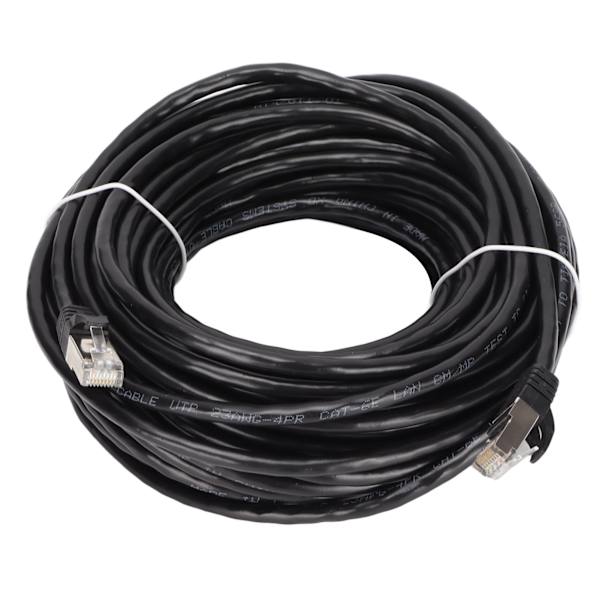 Cat 6 Ethernet-kabel EMI-skydd Låg returförlust 10 Gbps Höghastighets RJ 45-kontakt Internetsladd för PC 20 meter