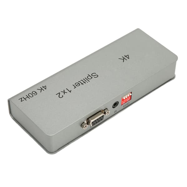 HD Multimedia Interface Splitter 4K 1 in 2 ut ljudvideoduplikator för Xbox för PS4 HDTV 100‑240V US-kontakt