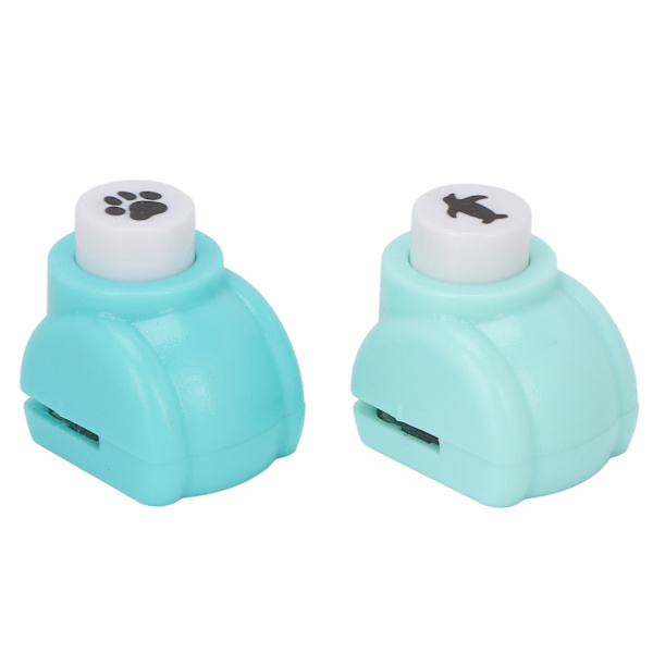 2kpl Punch Craft Set Mini Paper Hole Punch Penguin Bears Tassunmuotoiset Rei'ittimet Paperiaskarteluihin Tee-se-itse scrapbooking-tarvikkeet