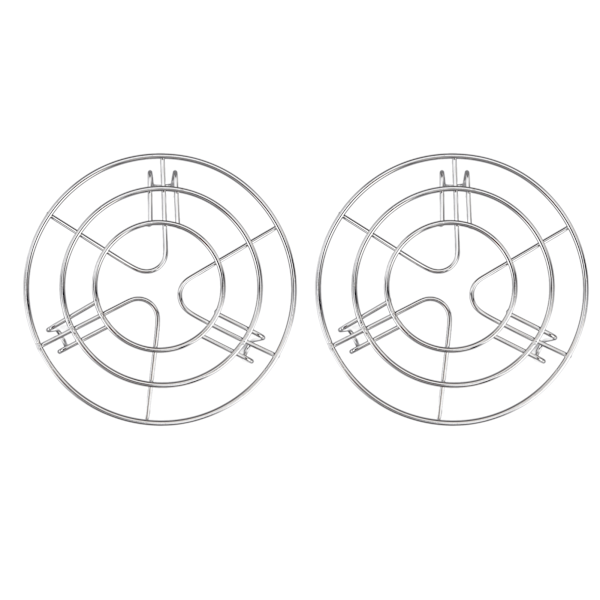 2 stk dampstativ, høy temperaturbestandighet, enkel å rengjøre, antirust, høy hardhet, Instant Pot-stativ for hjemmet 19,5 cm