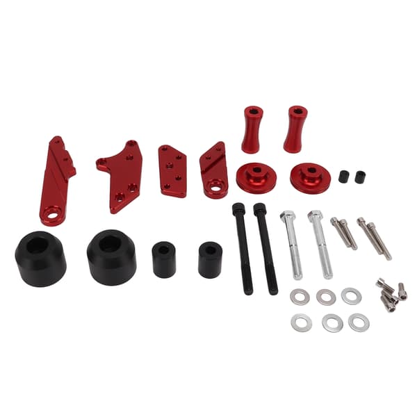 Motorcykel Ramme Slider Aluminiumlegering Rød Rustfri Erstatning til CBR500R CB500X 2019+