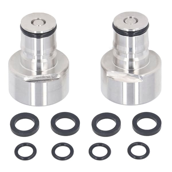 5/8FPT Fatkoppling Adapter Rostfritt Stål Kulkoppling Snabbkoppling Konverteringssats för A D S G Typ Ölfat