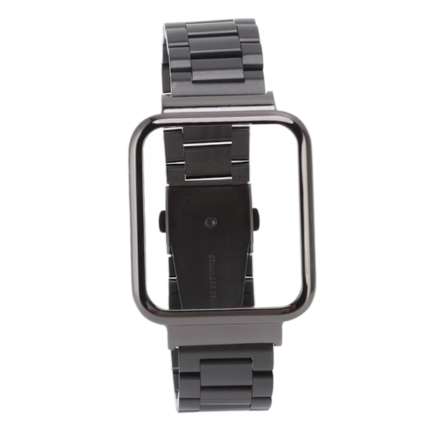 Byte av armbandsrem Vattentätt rostfritt stål Svart justerbar rembyte Armband för Xiaomi Redmi Watch2 Lite