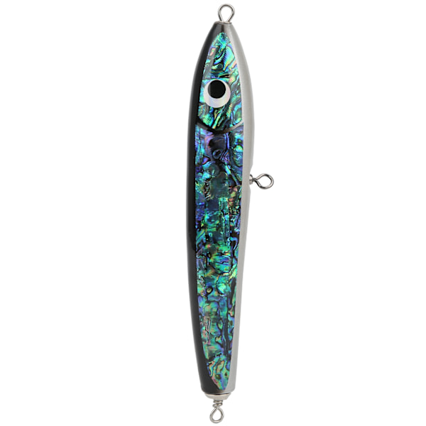 Fiske Agn Abalone Skall Fiske Agn Tre Crankbait for Tunfisk Grouper Billbirds Havbrasme 23x3.5cm