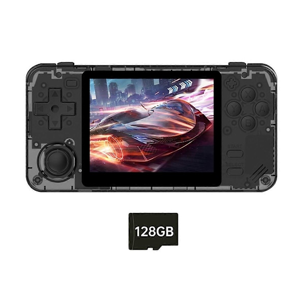 RGB10X Kannettava pelikonsoli 3,5 tuuman IPS-näyttö 128GB C
