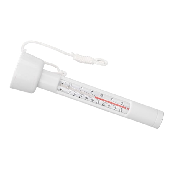 Bassengtermometer Transparent Farge Vanntett Holdbar 0 til 50℃ Enkel Avlesning Svømmebasseng Termometer for Elv