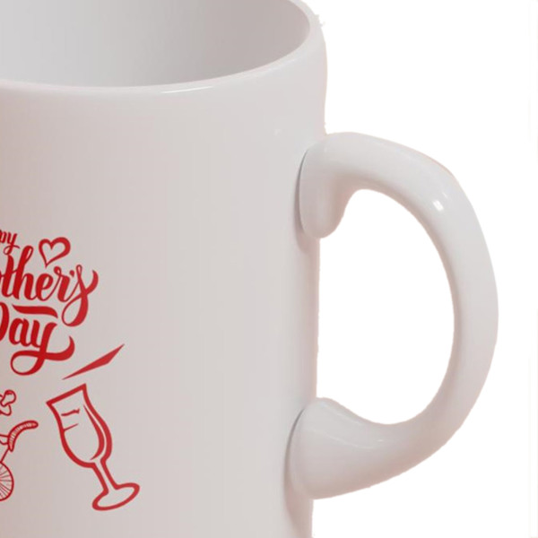 Keramisk mugg Happy Fatherwis Day tema Keramik Kaffe kopp för hem kontor resor CCP349