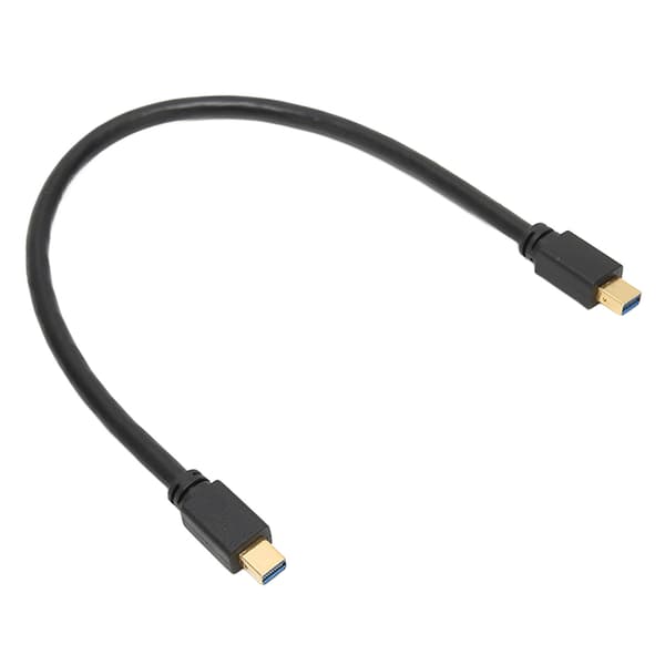 DP hane till DP hane stöder 8K vid 60HZ 4K vid 144HZ 2K vid 165Hz DP1.4-kabel 30cm Mini DP-kabel för dator DVD-TV