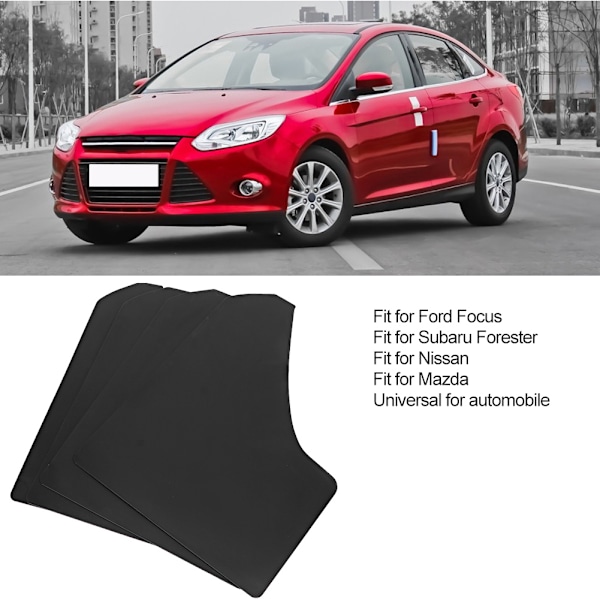 4 stk Universal Modifisert Skjermdeksel Skjermklaff Skjermer Passer til Ford Focus