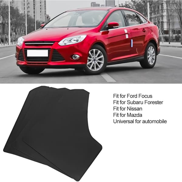 4 stk universelle modifiserte skvettlapper Skjermer passer til Ford Focus