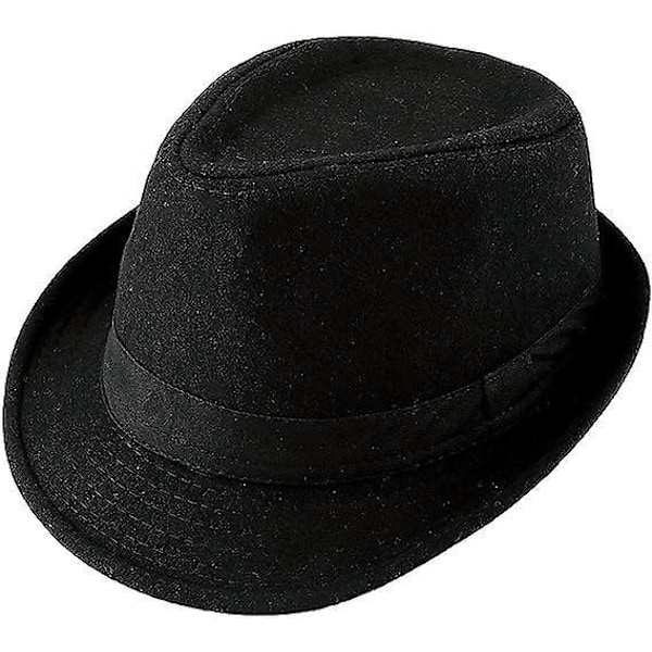 Stilig unisex Trilby-hatt - perfekt for solbeskyttelse og jazzentusiaster