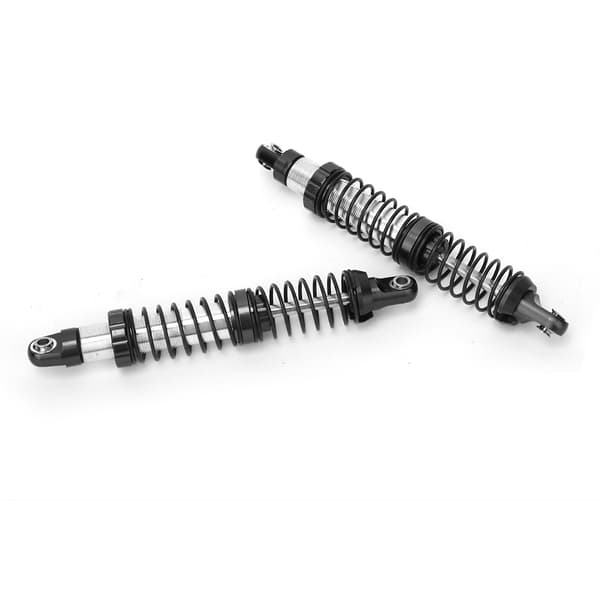 102 mm dobbeltfjeder støddæmper passer til Traxxas trx-4 RC bilmodel Sort B8260SBL