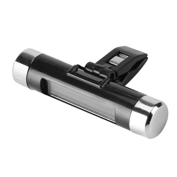 Clip-on Lastbilsbil LCD Termometer Bil Digital Bakgrundsbelysning Klockmonitor Vit Bakgrundsbelysning