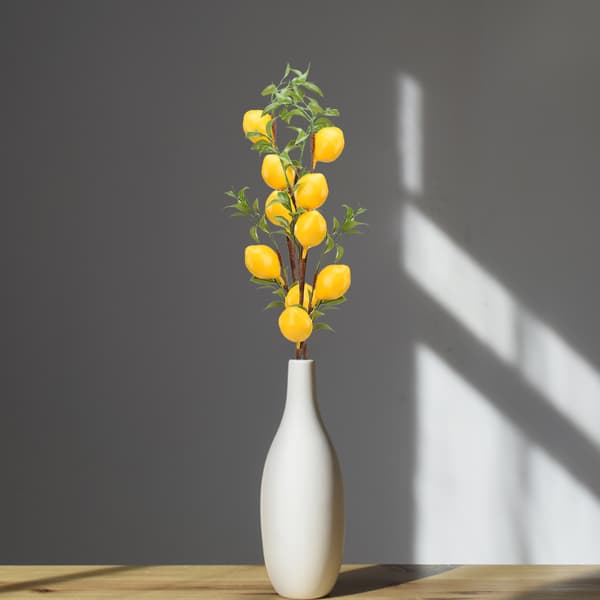 Simuleret citrongren til boligdekoration - 60 cm