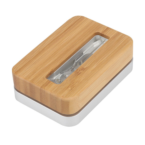 Samdi Desktop Mobiltelefon Laddningsbas för iphone6S/6Plus/iphone7/7Plus/iphone8/X Silver