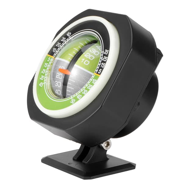 LED Bilinklinometer Høy Nøyaktighet Innebygd LED Justerbar Vinkel Hellingsmåler