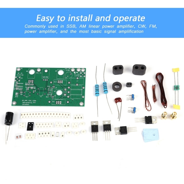 45W SSB Lineær HF / FM / CW / HAM Power Amplifier DIY Kit