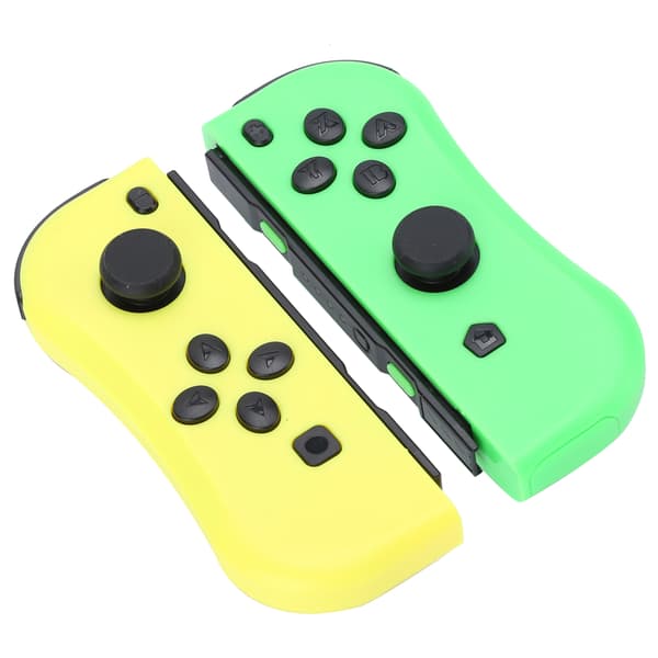 För Joycon Spelkonsol Trådlös Bluetooth Gamepad Höger Vänster (vert jauntre)