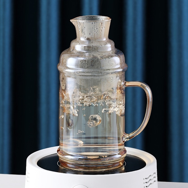 Vintage-yöpöytävesi, sopiva juomalasi, elegantti kannu ja muki talouteen, 1100 ml, vihreä