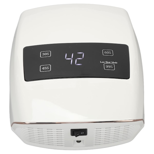 96W Neglelak Tørrer 32stk Lyschips 4 Timings LED Display Negle Gel Hærdende Lampe 100‑240V EU Stik