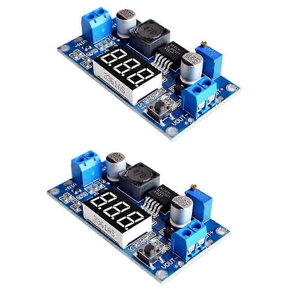 2st XL6009 DC-DC Booster Modul Justerbar Step-Up Boost Converter Modul DC-DC 4.5V-32V till 5V-35V 4A Step-Up Modul