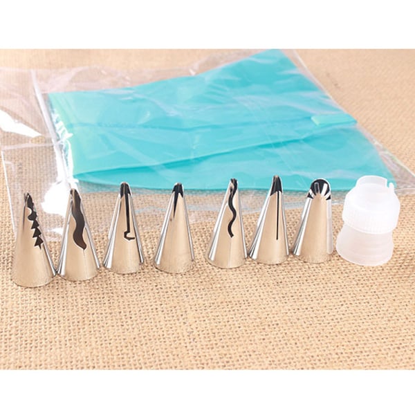 Piping Tip Sæt Nem Rengøring Kage Dekoration Tip Kit Køkken Fødevare Grade Blomster Frosting Tip til Kager Desserter