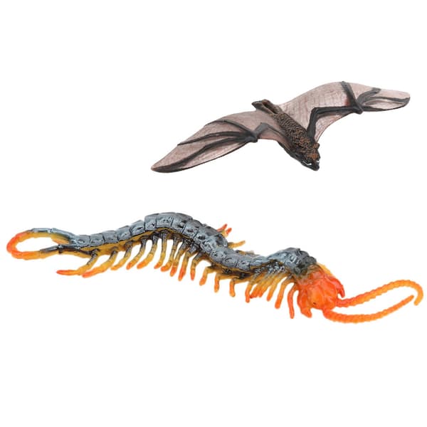 Insekt Model Mini Simulation PVC Tidlig Læring Pædagogisk Legetøjsmodel til Børn 2 stk. Insektmodel