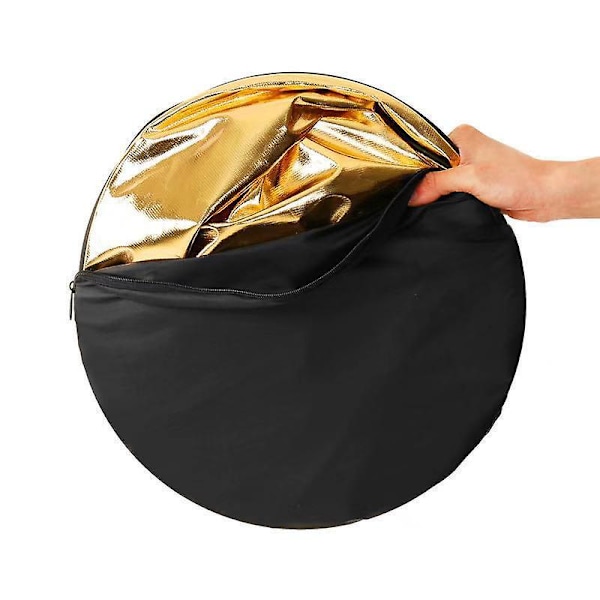 Hopfällbar Multi-Disc Ljusreflektor och Diffusor för Studio- och Utomhusfotografering
