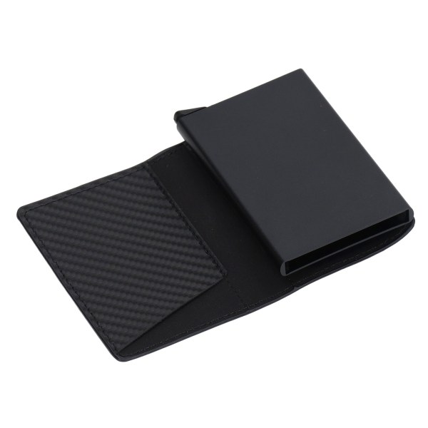 Kadonnut korttipidike Lompakko Alumiiniseos varkaudenesto RFID-luottokorttipidike IOS Locator Carbon Black
