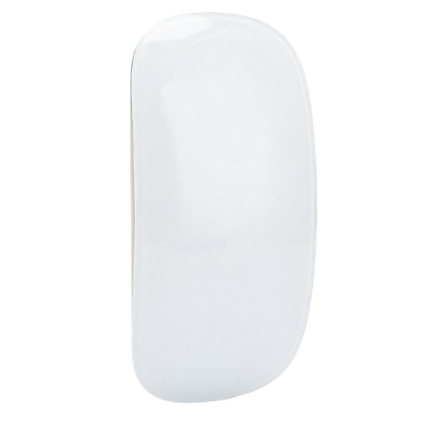 Trådlös mus Tyst Låg Decibel Uppladdningsbar Ergonomisk Portabel Touch Wheel Design Typ C Mus för hemmakontor Vit