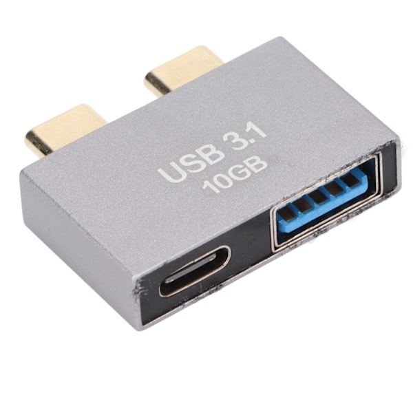 Latausdataliitännän suojaus Dual Type C -siirto laajennustelakka USB 3.1 -sovittimeen OS X Bookille