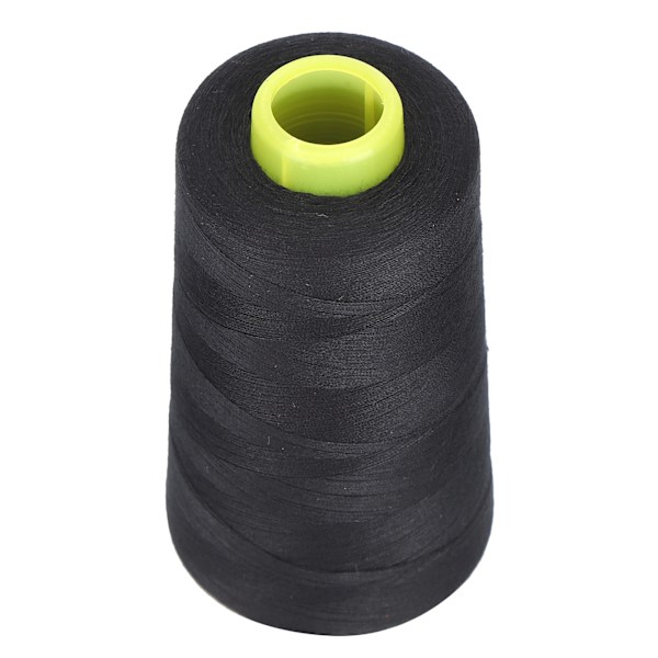 402 Polyester sytråd 3000 meter håndsytråd for DIY håndverk skreddersøm håndarbeidSvart