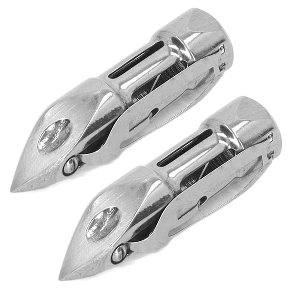 2 st Shuttle Bobbin Case Multifunktionell Automatisk Trimming Tråd Rostfri Lätt Sy Maskin Tillbehör för Hem
