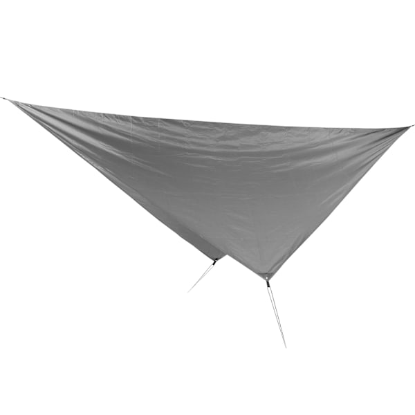 360x290cm Camping Cover Vanntett Multifunksjonell Rhombus Baldakin Strandskyggeklut Grå