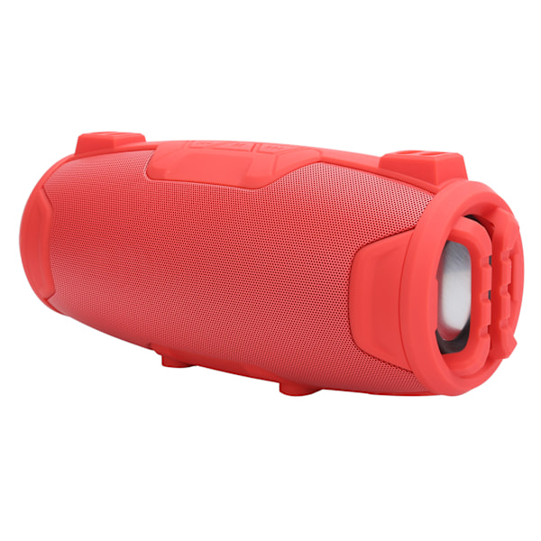 Bluetooth-kaiutin, subwoofer, stereokaiutin, ulkoilmakaiutin, USB, mikrofoni, punainen