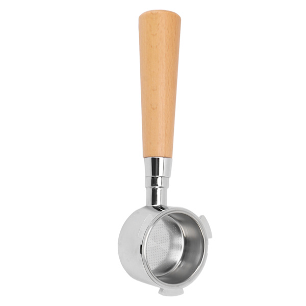 Kaffe Bottenlös Portafilter 3 Öron Ultra Fint Porfilter Ergonomisk Avtagbart Bottenlöst Handtag för Kaffebutik