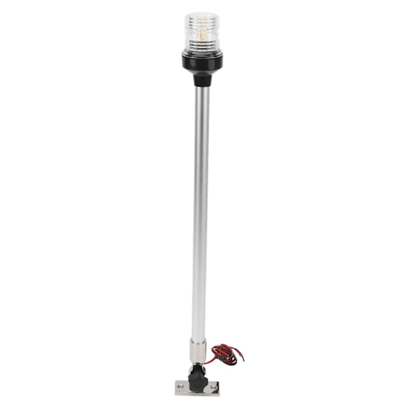 22 tommers båt ankerlys 360° Rundt LED hekkstanglys 316 rustfritt stål base for fiskebåter yacht skip