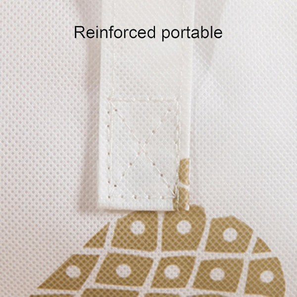 Åndbar dyneopbevaringspose - Non-woven stof med lynlås M Blad