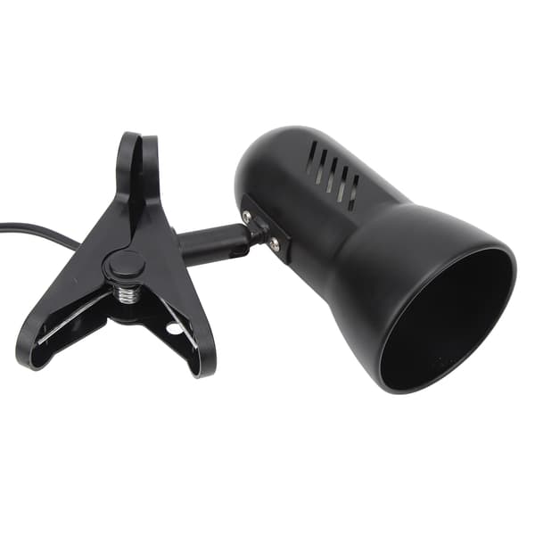 LED Klemmelampe Arbeidslampe 360 Graders Roterbart Hode E27 Bordlampeholder Plug and Play Clip On Leselys EU Plugg 85‑265V