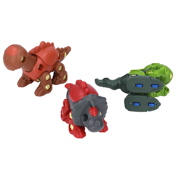 DIY-montering dinosaurie leksakssats skruv mutter kombination montering dinosaurie modell leksak för barn