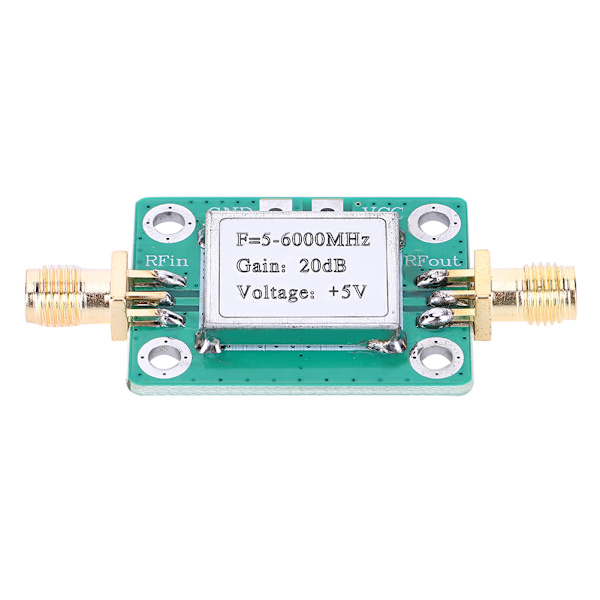 RF-signaalimoduuli power vahvistin ultralaajakaistainen 5M-6GHz 20dB vahvistus elektroniset komponentit