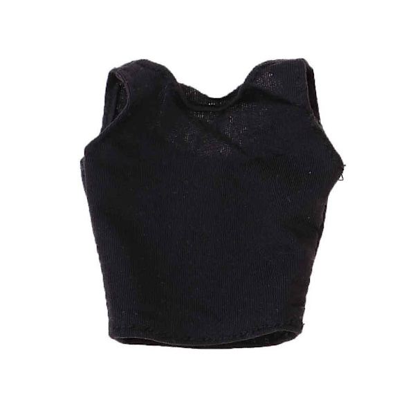 6 x 1/6 mittakaavan naissotilaan slim fit -liivi, sopii 12 tuuman toimintahahmolle, musta