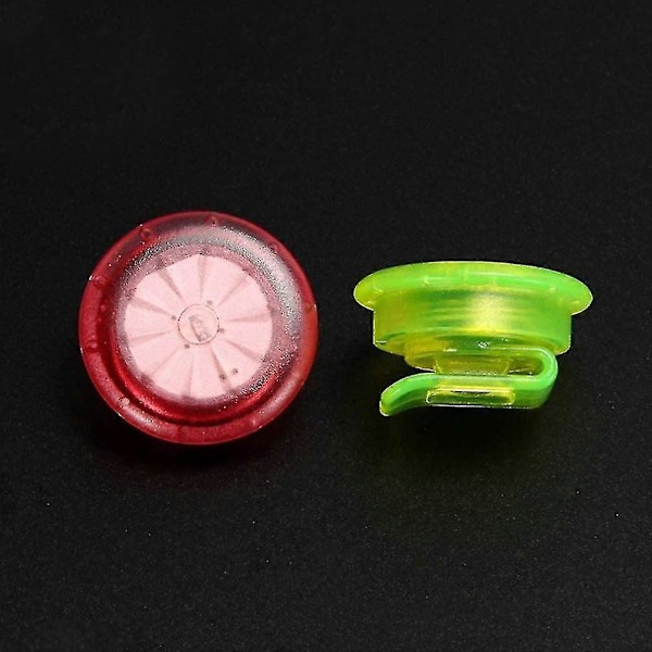2 kpl Juoksuvalot Turvavalo Hehkuva Yöjuoksu Led Mini Valot Klipsi (vihreä) T_SZXM punainen