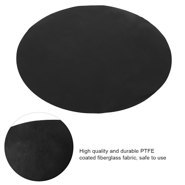 Högtemperaturkokning Non-Stick Pan Frying Pan Liner Värmebeständig Pad Kökstillbehör