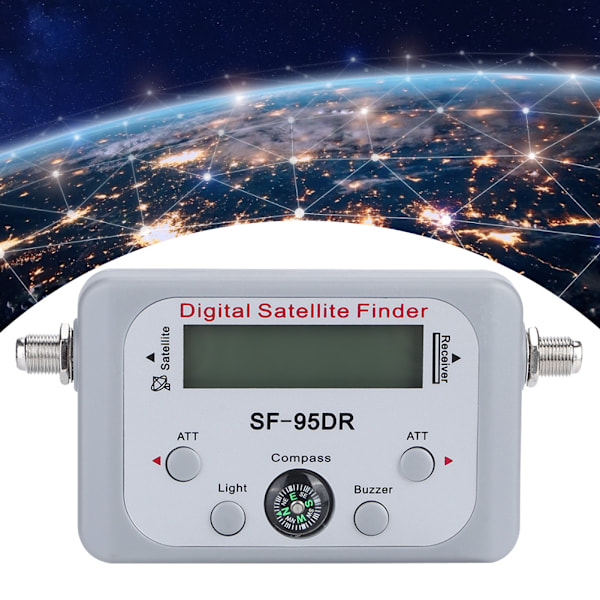 SF-95DR Digital Satellitsignalmätare Finder Instrument Utrustning Stöd för DirecTV